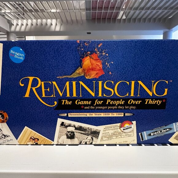REMINISCING - THE GAME FOR PEOPLE OVER THIRTY, NOSTALGIA 1939-1989 - Picture 3 of 9